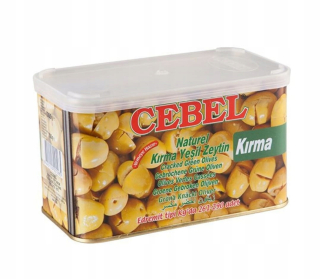 Zelené olivy s semenami 700g CEBEL KIRMA