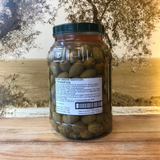 Zelené olivy s Orange 2KG