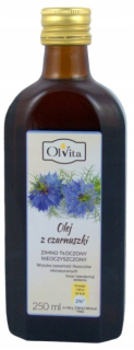 OLVITA Čierny olej studený strih 250ml
