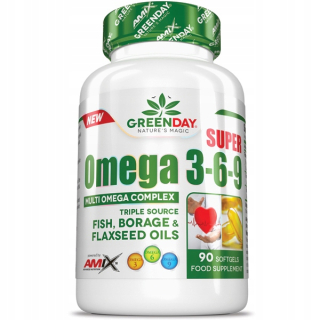 OMEGA 3 6 A 9 + EPA DHA ALA LA OA + VITAMÍN E