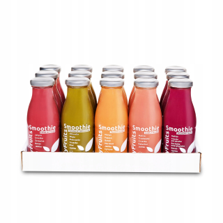 Ibafruit Smoothie Box Mix Flavors | 15 x 250 ml