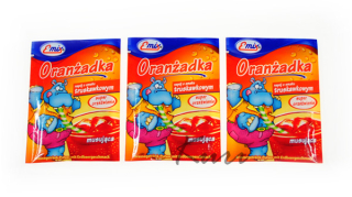 Oranżada prášok šumivý emix jahoda 40ks