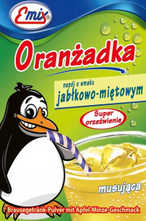 Oranżadka EMIX v Apple-Mint prášok 40 ks