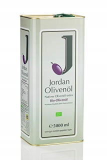 Organický olivový olej Jordánsko 5 l