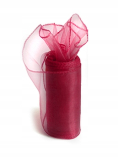 Veľkonočná dekorácia - Organza 12cm x 8m č. 15 Pink
