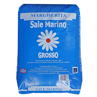 Originálna talianska morská soľ 25 kg granulovaných