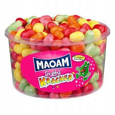 Originálne gumy HARIBO MAOAM, ovocie KRACHER 300 ks