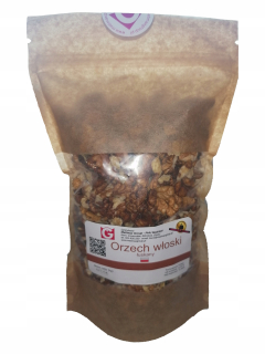 Orechy - Prírodný čerstvý orechový lúpaný prášok Poľsko 500g