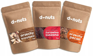 Orechy - Brazílske orechy, brusnice, pekan prémiové 3 kg