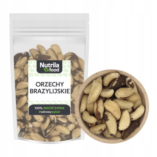 Orechy - Brazil Nuts 500g Nutrilla Vysoká kvalita!