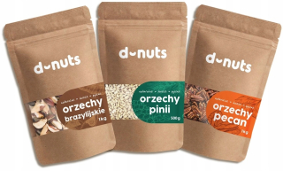 Orechy - Brazílske orechy, pinii od Sibíri Pekan 2.5KG