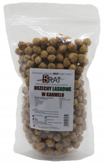 Orechy - Lieskové orechy v Caramel 500g Caramel Cheat jedlo