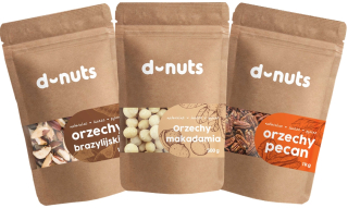Orechy - NUTS MAKADIAMIA PEKAN BRAZIZÁCIA Čerstvé 2,5 kg