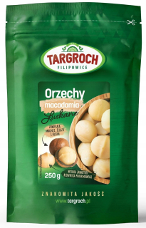 Orechy - Makadamové orechy Prírodné zdravé 250g Targroch