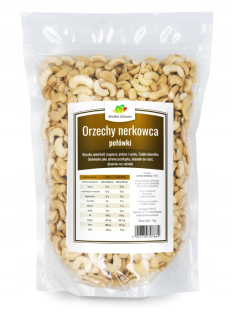 Orechy - PEŇAŽNÉ ORECHY Kešu orechy 1kg PRÍRODNÉ polovičky