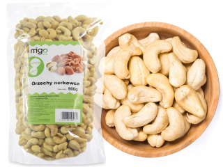 Orechy - Kešové orechy, prírodné kinky 900g