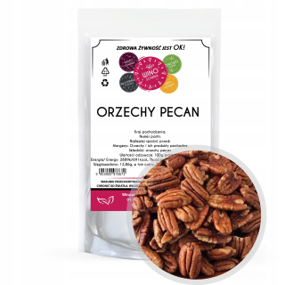 Orechy - Pekanové orechy - 500g Pekan najvyššia kvalita 100%