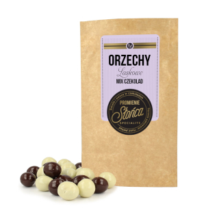 Orechy - Lieskové orechy premiešajte čokoládu 500g