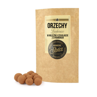 Orechy - Lieskové orechy v mliečnom kontrole. z cínu. 500g