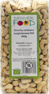 Bezlepkové bio NUTS 800G Denver Food