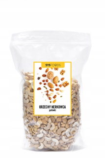 Orechy - Kešové orechy polovice 1kg Prírodné kešu