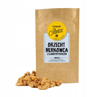 Orechy - Kešové orechy s čiernym korením 250g
