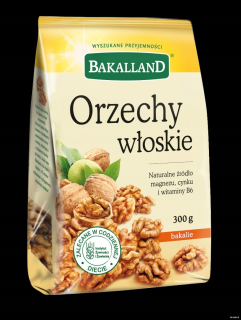 Orechy - Walnuts 300g Bakalland
