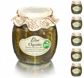 ORZEŁ POLKA CUCUMBERS DOMAL BIO 6X750G