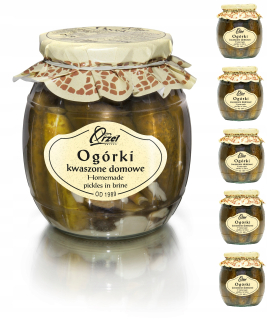 ORZEZE POLKA CUCUMBERS PRÍSTROK 6X750G
