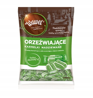 Osviežujúci karamel plnený 1kg wawel