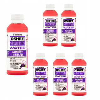 Oshee Vitamín Vitamín Minerály 555ml x 6ks