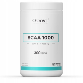 Aminokyseliny - Ostravit BCAA 1000 mg 300 Uzávery Amino Aminokyseliny