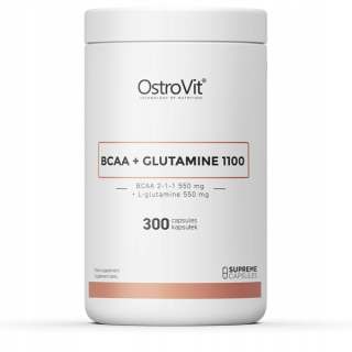 Aminokyseliny - Ostravit BCAA + glutamínové aminokyseliny L-glutamín