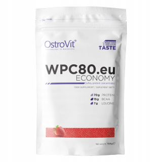 Proteín - OstroVit Economy WPC80.eu 700 g WHEY WPC PROTEÍN