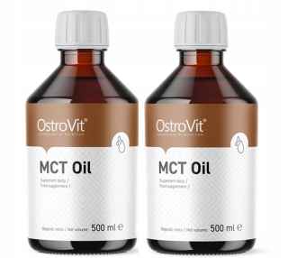 Ostravit MCT Olej 2x500 ml Olejová energia Dobré kyseliny