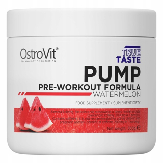 ČERPADLO PRE-WORKOUT ČERPADLO OstroVit 300g NOVÝ FORMULA ALANÍN