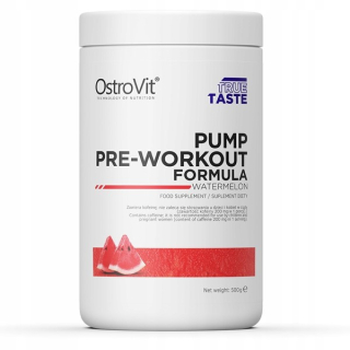 Provitované čerpadlo Pre-cvičenie 500 g pumpa silu AAKG