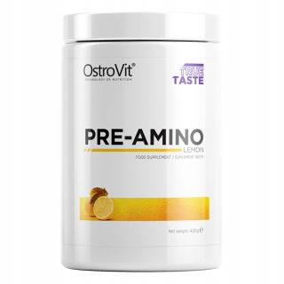 Aminokyseliny - Ostravit Pre-Amino 400 g BCAA Arginina Apple