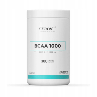 Aminokyseliny - Ostravit Najvyššie kapsuly BCAA 1000mg 300 čiapky.