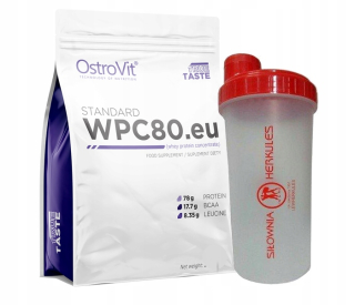 Proteín - Ostravit WPC 80.eu 1800g Proteínový kondicionér + Shaker