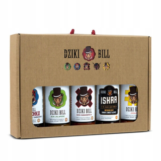 Ostrý darček! Sada 5 Sharp Wild Bill omáčky