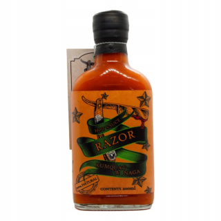 Žiletka Kumquat a horúca omáčka Naga