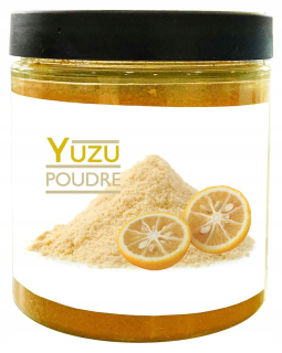 Japonska kuchyňa - Yuzu Ovocie sušené lyofilizované práškový prášok 100g