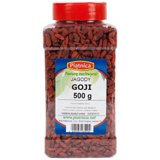 Sušené ovocie - Bobule Goji Goja Prírodné Jar 500g Piątnica