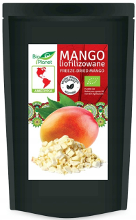 Sušené ovocie - LYOFILIZOVANÉ BIO MANGO Organické ovocie 30g