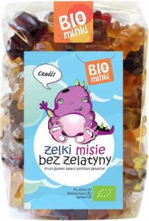 Ovocné BIO GÉLOVÉ MEDVEĎE Bez želatíny 400g Biomin