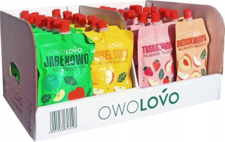 Owolovo 36 ks x 200 g - mix mousics