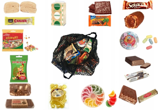 P21 balenie sladkostí prl darčekové pochúťky SweetPrl