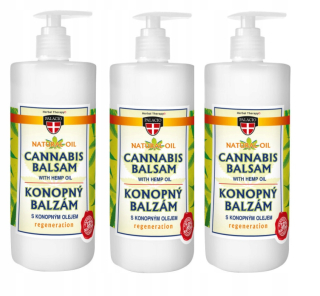 CBD - Palacio Cannabis Balsam 8% Bio Oil Regeneračný X3