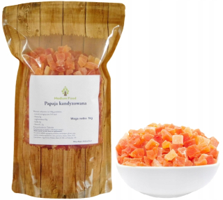 Papaya Candid Sušené 1KG CUBE (1000G)